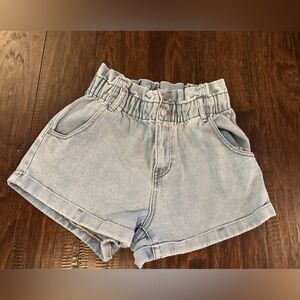 PacSun Light Blue Women's Mom Shorts